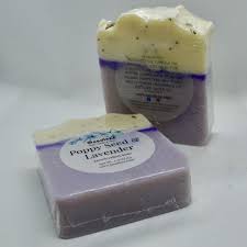 poppy seed lavender soap