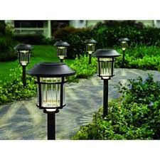 Bronze Led Outdoor Solar Path Light