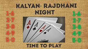 Rajdhani Night and Kalyan Charts