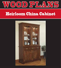 china cabinet plans