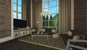 ideas to make bloxburg s living room
