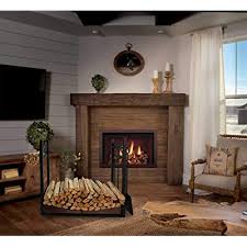 Finish your fireplace with our collection of fireplace tools, sets and screens, including modern metal log holders, traditional willow carriers, and rustic rattan baskets. Buy Fire Beauty Fireplace Log Rack With Kindling Holder Firewood Holder For Wood Storage Storage Log Holder Include 4 Tools 19 8 Online In Indonesia B08bnn33t5