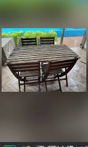 Ikea Outdoor Table Chair Set Furniture