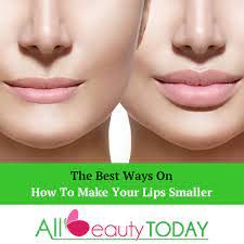 how to make lips smaller without
