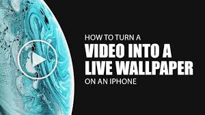 video a live wallpaper on iphone