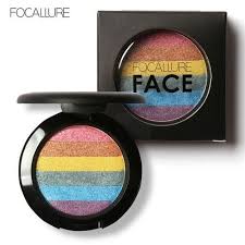 new rainbow highlighter makeup palette