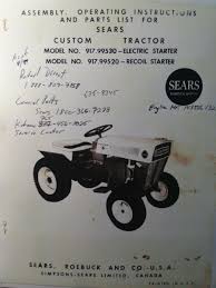 sears custom 6 riding 600 garden