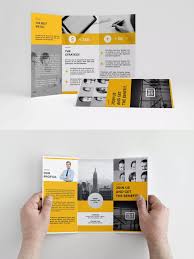 Simple Trifold Brochure Template Indesign Indd A4 Us