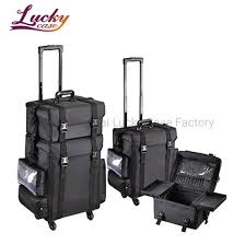 travel makeup case with wheels