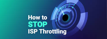 how to stop isp throttling with vpn in