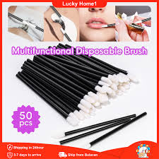 50pcs set disposable lip brushes make