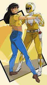 Yellow Ranger I (Trini Kwan) by Brooke Snider, in Jude Deluca's Movies, TV  and Cartoons Comic Art Gallery Room