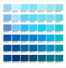 Different Teal Color Chart Green Shades Of Blue Names