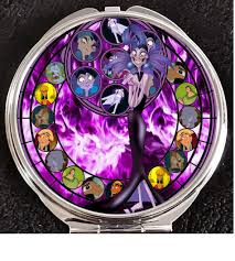 disney makeup compact double mirror