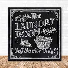 Laundry Room Canvas Printed Wall Art