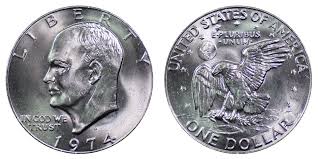 1974 D Eisenhower Dollar Coin Value Prices Photos Info