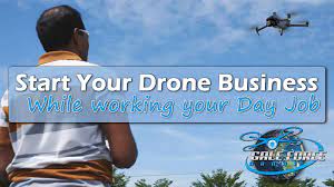 start your drone business while working