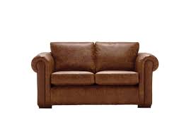 aspen 2 seater leather sofa now on