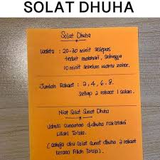 Juga disertakan terjemahan lengkap bahasa melayu. Solat Dhuha Doa Dan Cara Zikir Selawat Doa Facebook