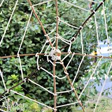 Its time to think outside the box and add some spooky. Giant Halloween Spider Web Decoration Rhythms Of Play