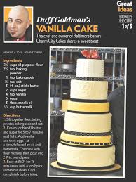 Double amaretto semifreddo with golden gleaming sauce. Duff Goldman S Vanilla Cake Recipe Bakecupcakestips Cake Recipes Desserts Wedding Cake Recipe
