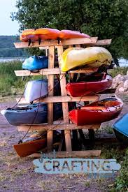 15 awesome diy kayak rack plans and