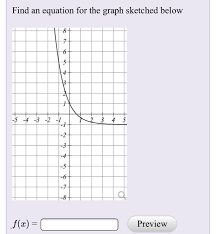 Solved Find An Equation For The Graph
