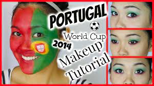 portugal world cup 2016 makeup tutorial