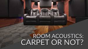 carpet and furniture acoustics are