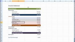 Dcaa Govcon Income Statement Dcaa Compliant