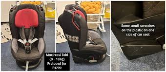 Maxi Cosi Tobi 9 18kg Black Red