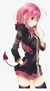 If one of your favorites is. Momo Anime Girl Hot Pink Hair Free Transparent Png Download Pngkey