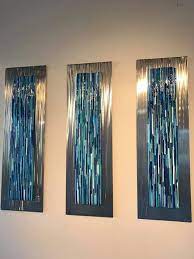 fused glass wall art