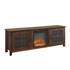 Walker Edison Farmhouse Fireplace Tv