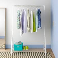 The hole spacing for the screws seems to be the ikea default, so it should fit most of their stuff. Clothes Rails Wardrobe Systems You Ll Love Wayfair Co Uk