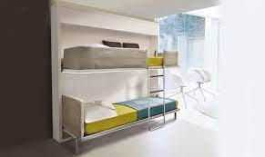 Lollisoft Bunk Wall Murphy Bed With