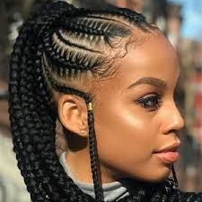 This look is simple to recreate at home—just braid the front section of your hair and tie it back along with the back section. 35 Best Black Braided Hairstyles For 2021