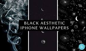 black aesthetic wallpapers