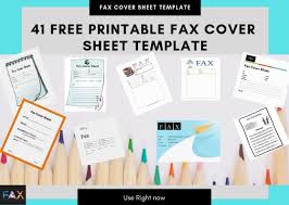 41 Free Printable Fax Cover Sheet Pdf Template That You Can Use