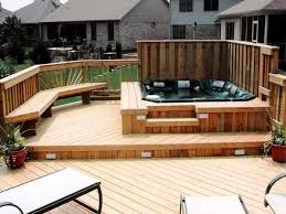 67 Stunning Hot Tub Deck Ideas For