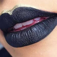 how to wear black lipstick and not look