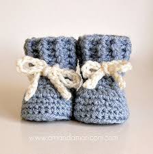 lovely laces crochet baby booties