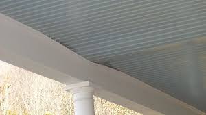 swelling issues for a porch ceiling