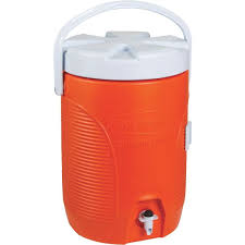 3 gal orange water cooler rubbermaid