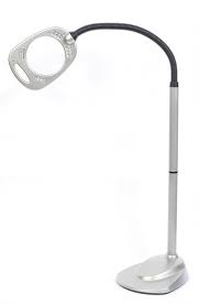 Attractive Daylight Floor Standing Lamp With Magnifier