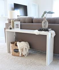 Console Table Behind Sofa