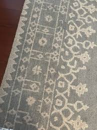 franklin style wool rug by pottery barn