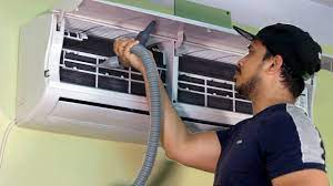 air conditioner servicing ac cleaning