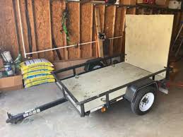 design a small homemade utility trailer