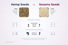 hemp seeds vs sesame seeds